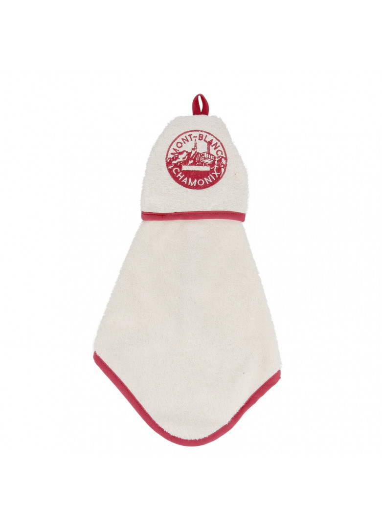 Torchon manique en coton crème Torchon manique en coton crème