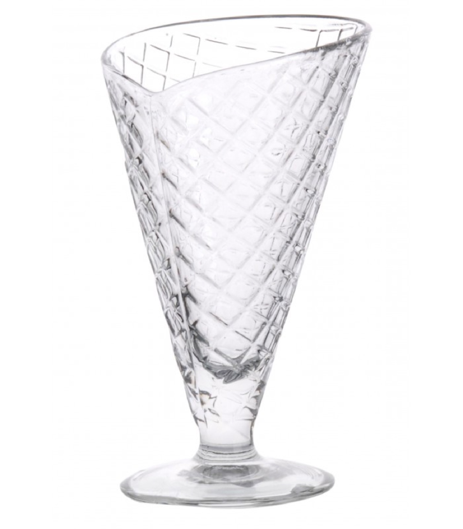 Coupe à glace en verre H16,5cm Coupe à glace en verre H16,5cm