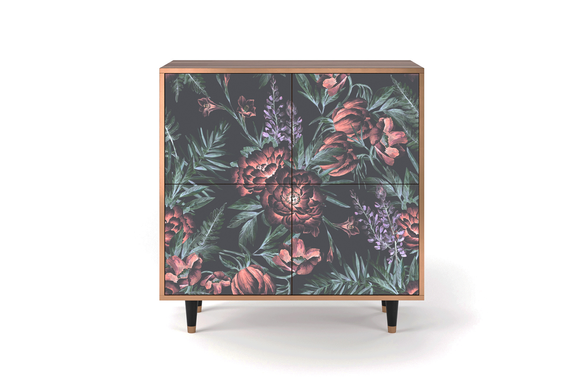 Buffet multicolore 94cm 4 portes Buffet multicolore 94cm 4 portes