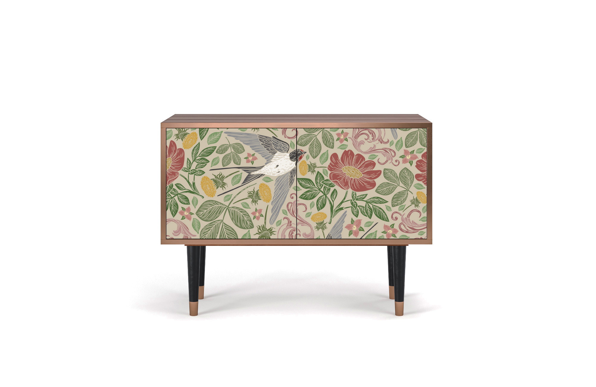 Buffet multicolore 94cm 2 portes Buffet multicolore 94cm 2 portes