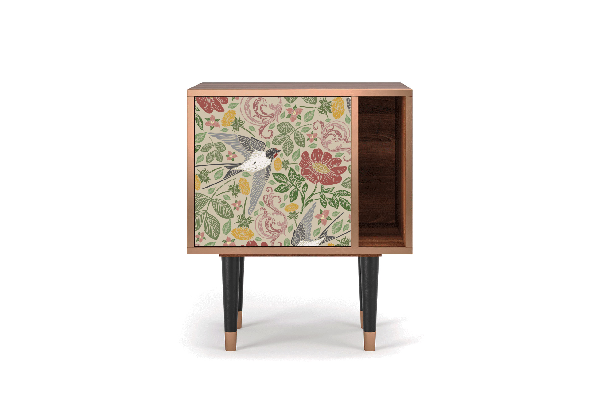 Buffet multicolore 56cm 1 porte Buffet multicolore 56cm 1 porte