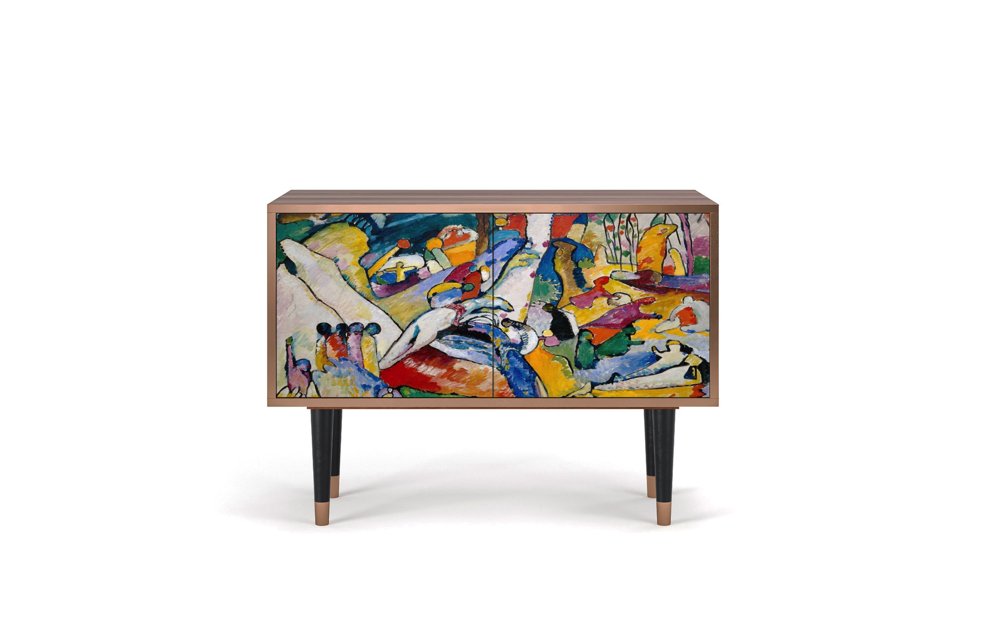 Buffet multicolore 94cm 2 portes Buffet multicolore 94cm 2 portes