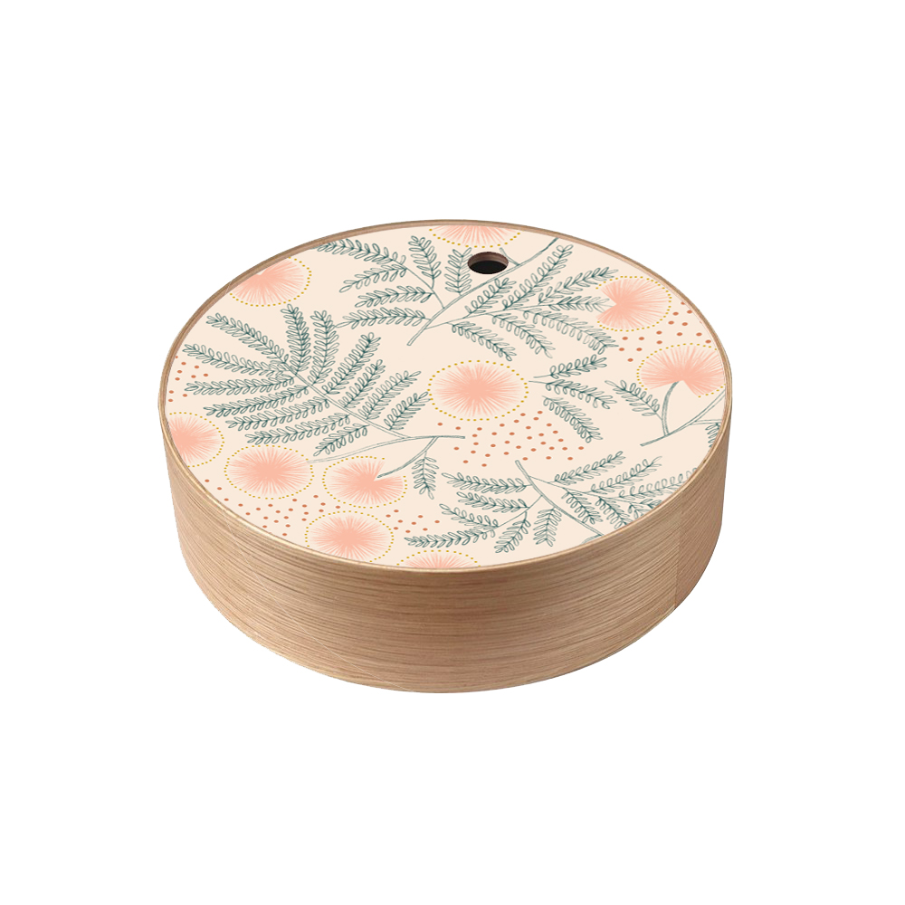 Boîte de rangement en bois Albizia taille S Boîte de rangement en bois Albizia taille S