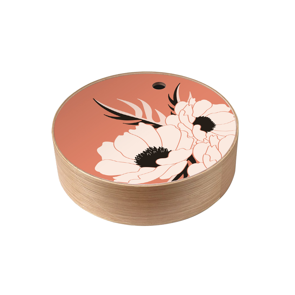 Boite de rangement en bois Scarlet taille S Boite de rangement en bois Scarlet taille S