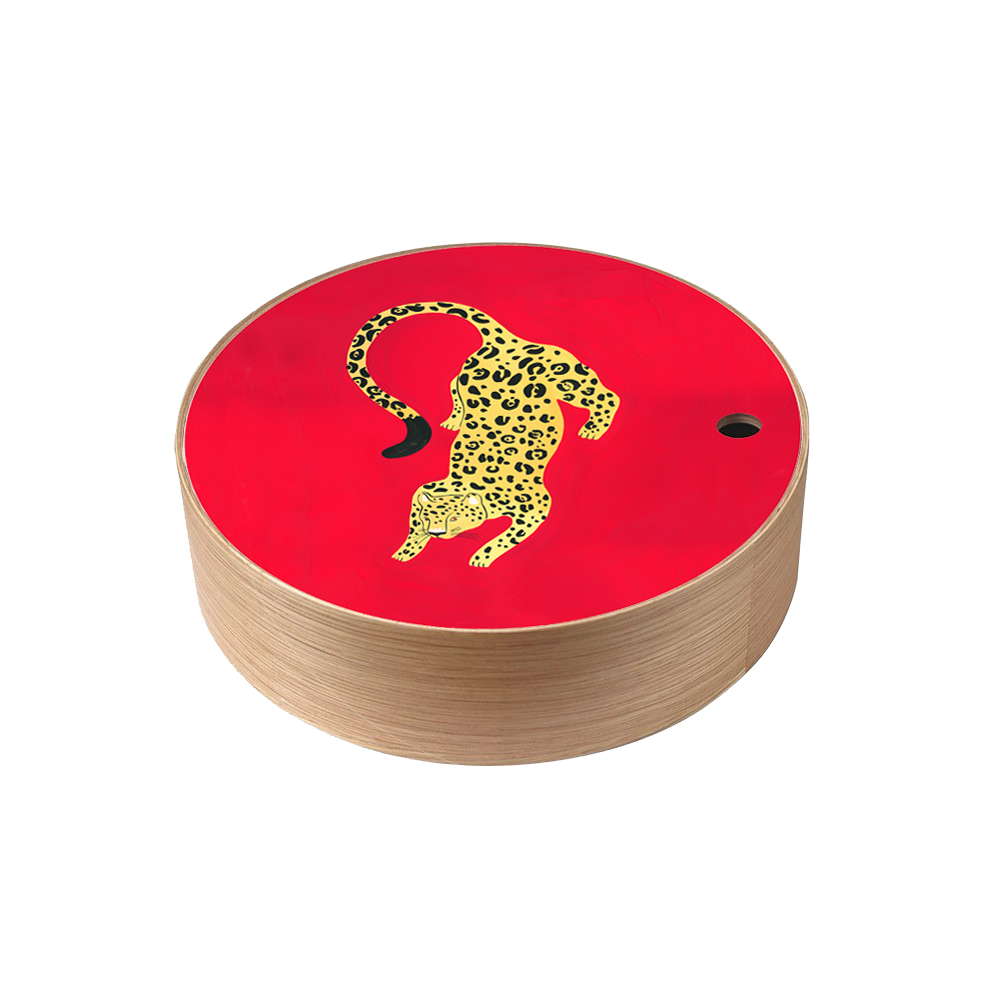 Boite de rangement en bois Tigre taille S Boite de rangement en bois Tigre taille S