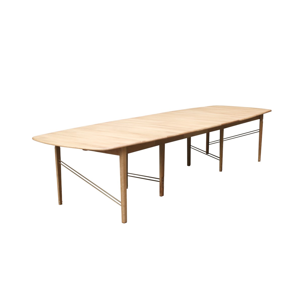 Table chêne clair naturel 378 cm Table chêne clair naturel 378 cm