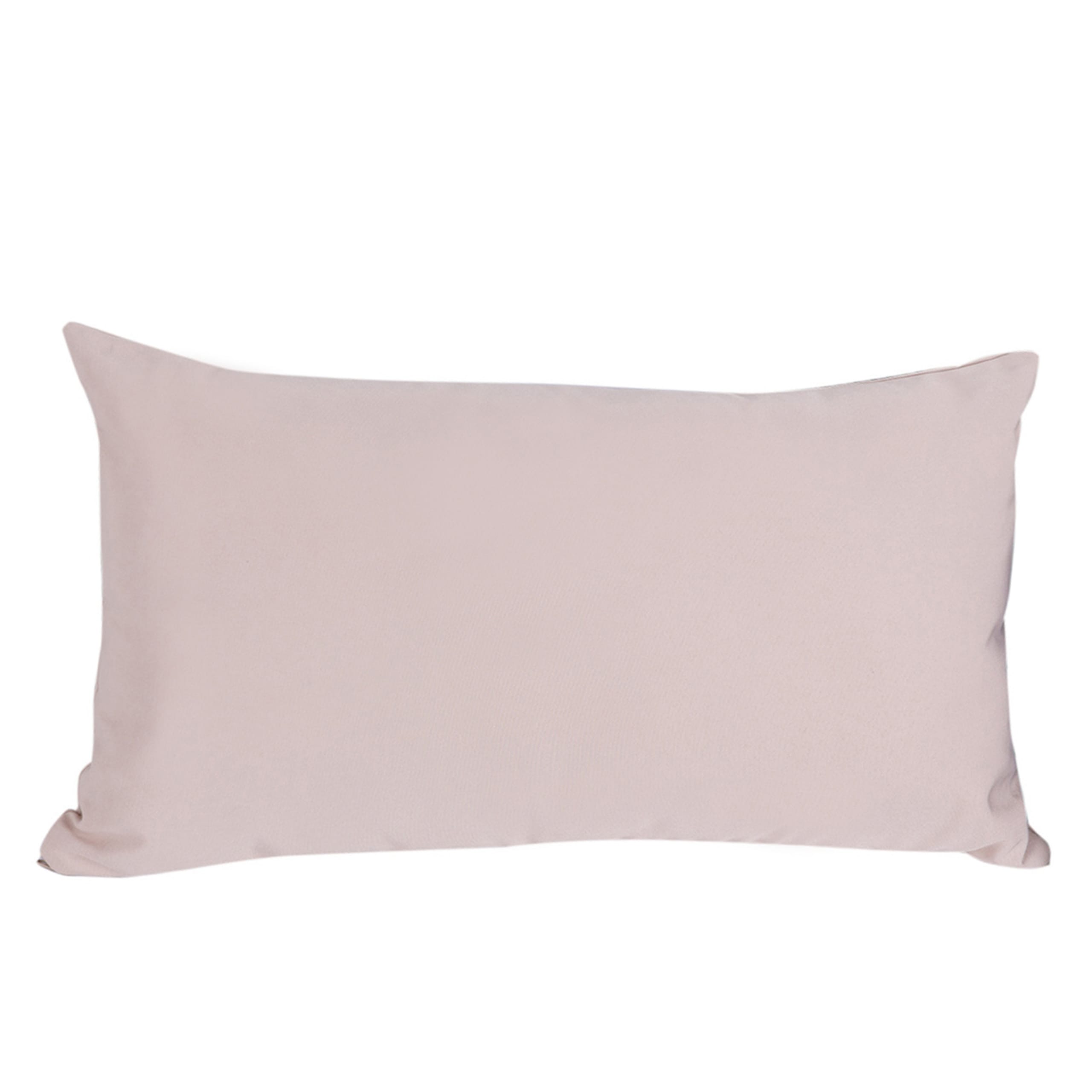 Coussin de jardin en tissu beige sable 40 x 70 cm