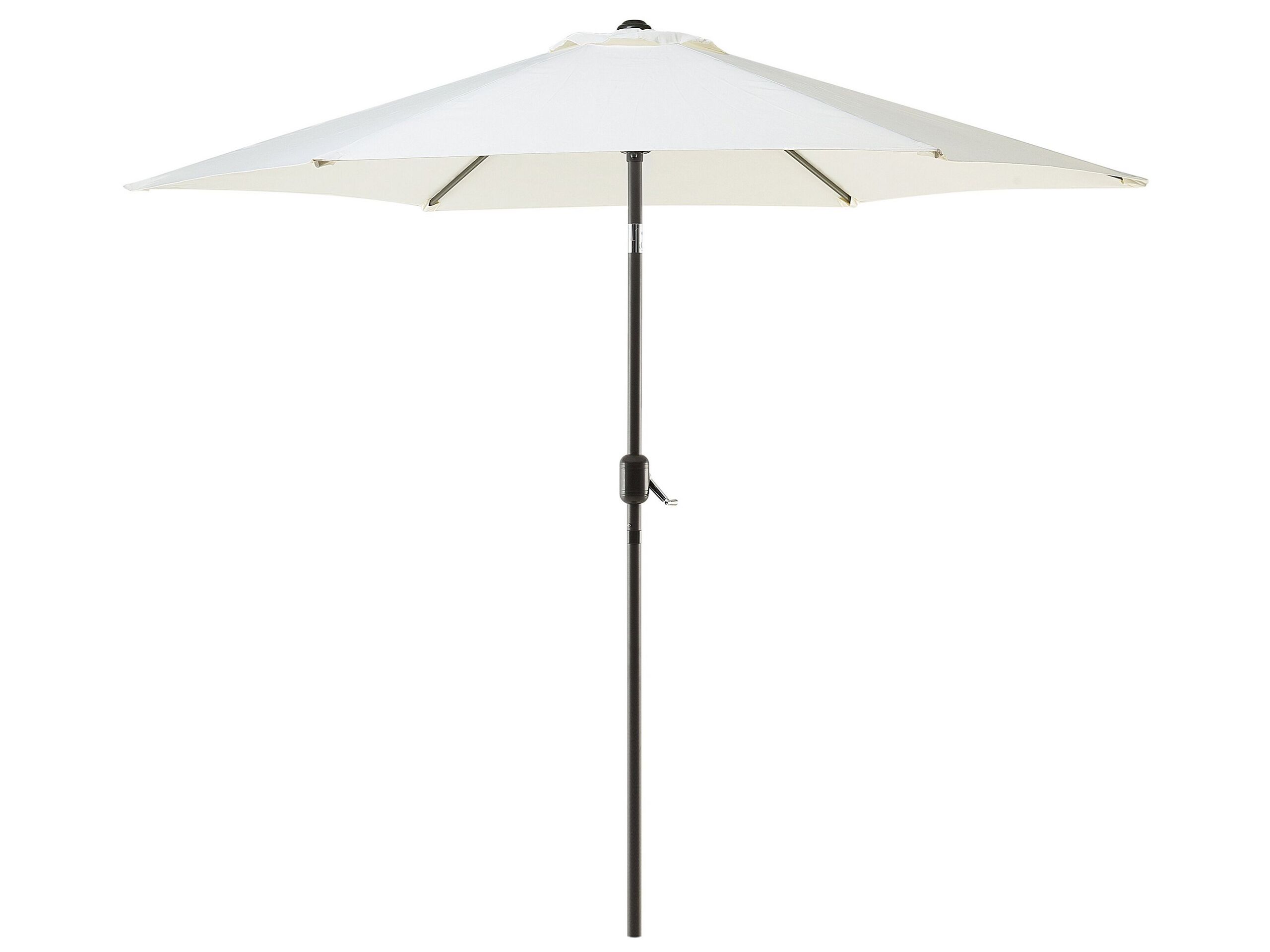 Parasol de jardin beige clair Ø 270 cm