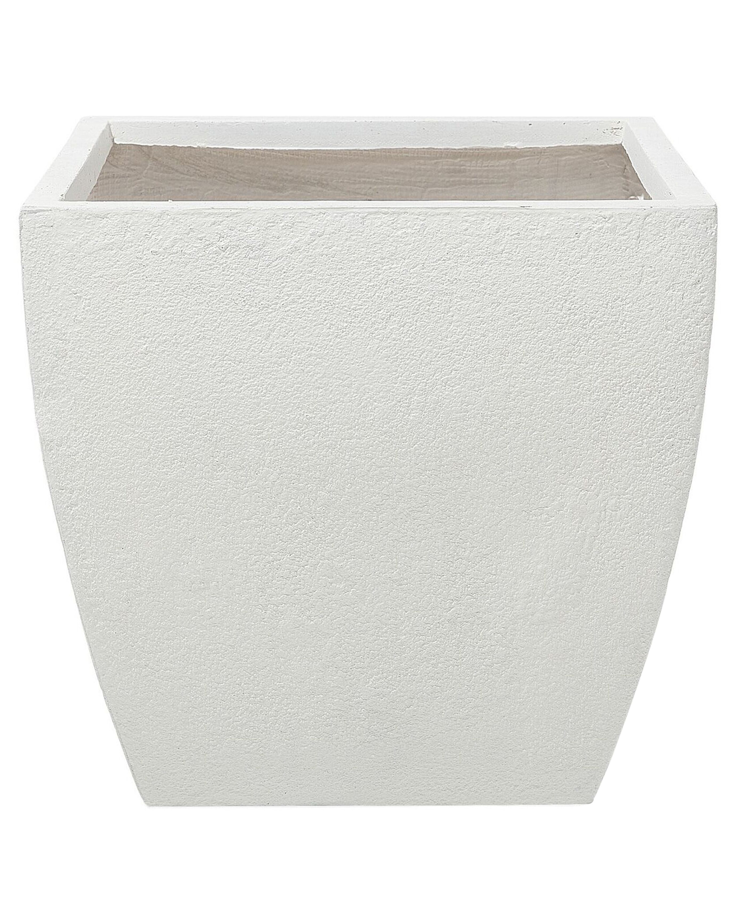 Cache-pot blanc 53 x 53 x 51 cm
