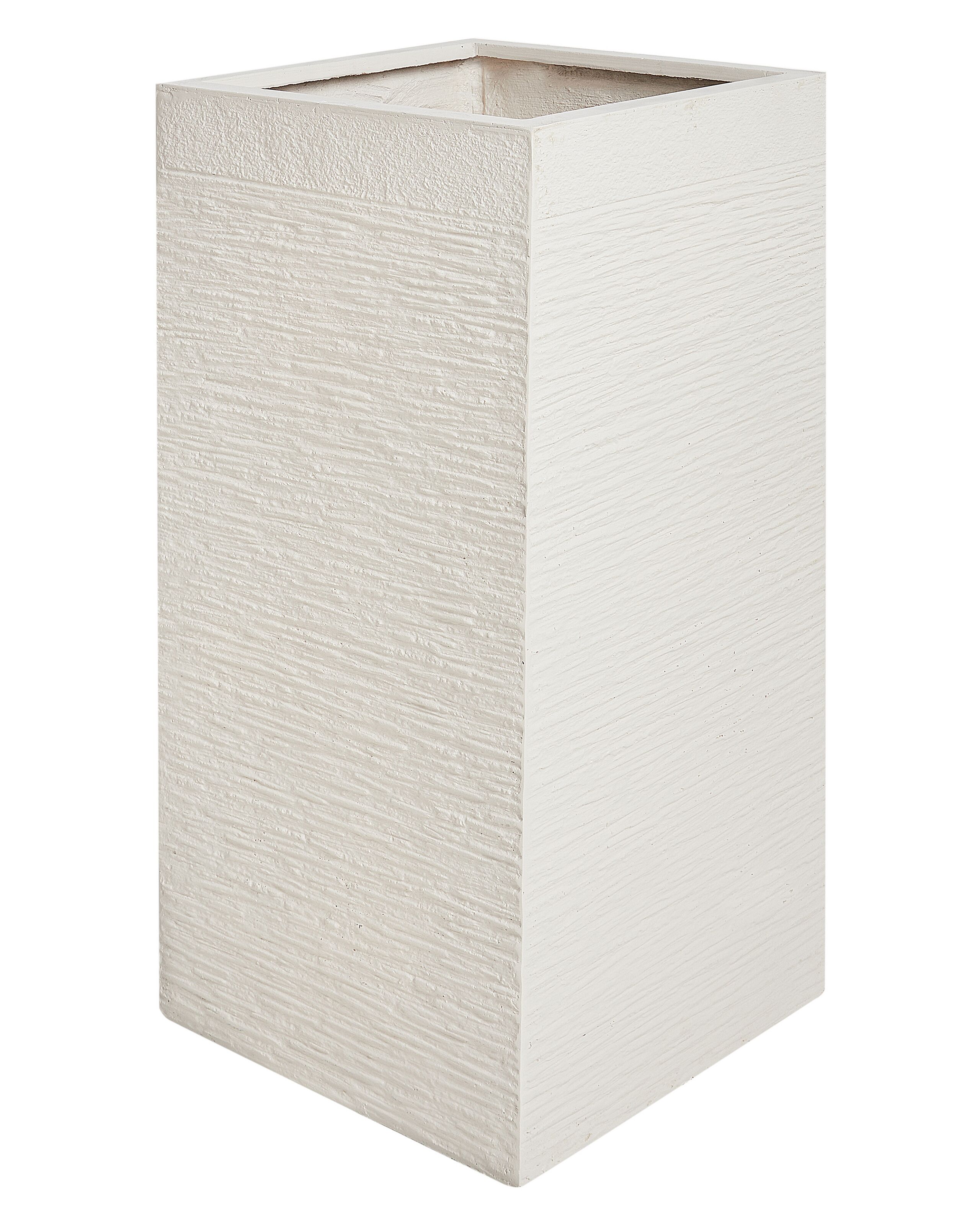 Cache-pot beige rectangulaire (photo) Cache-pot beige rectangulaire