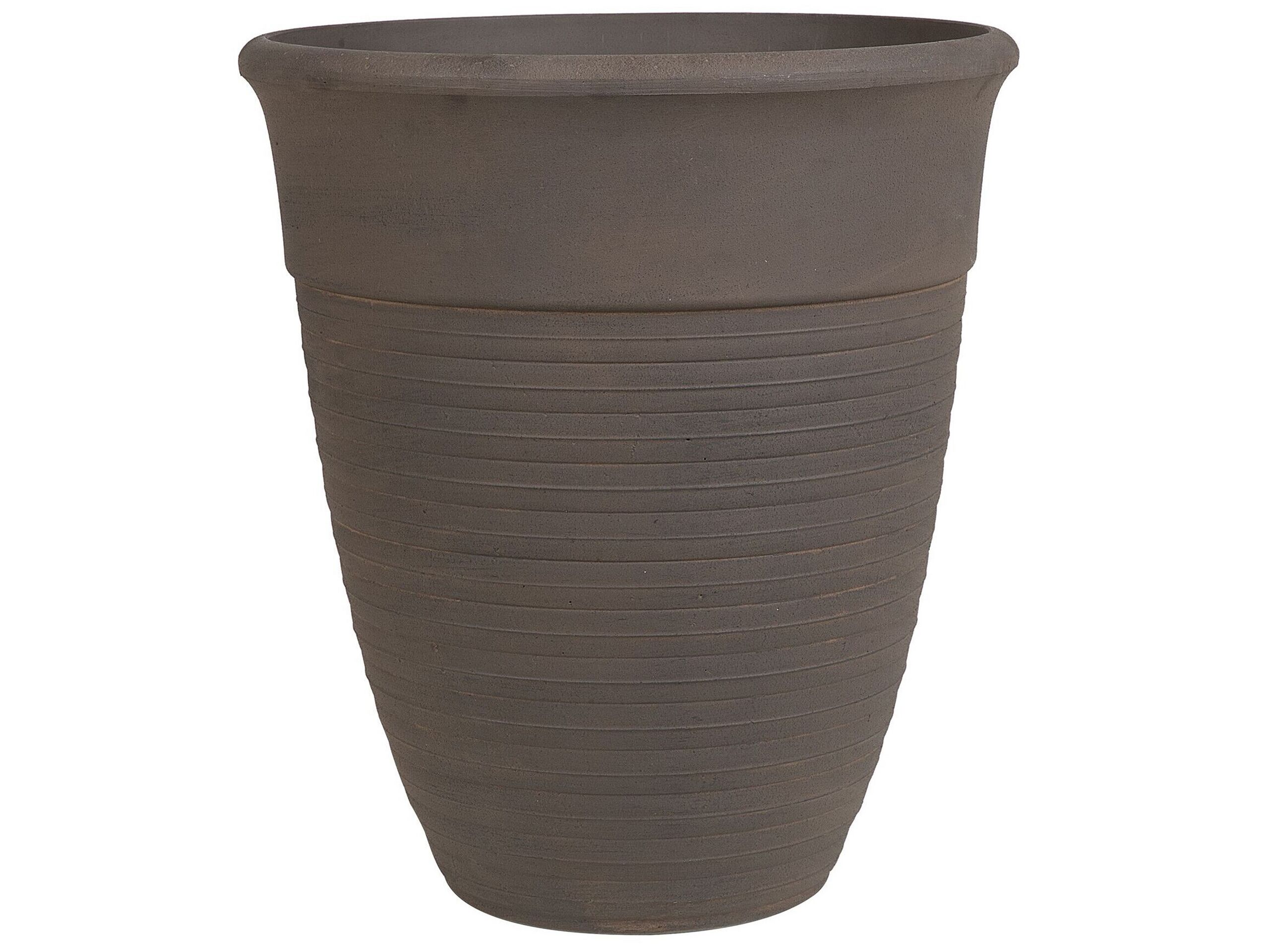 Pot de fleurs marron D50 cm