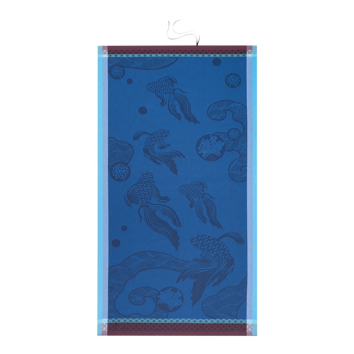 Drap de plage en coton abysse 100 x 200 Drap de plage en coton abysse 100 x 200