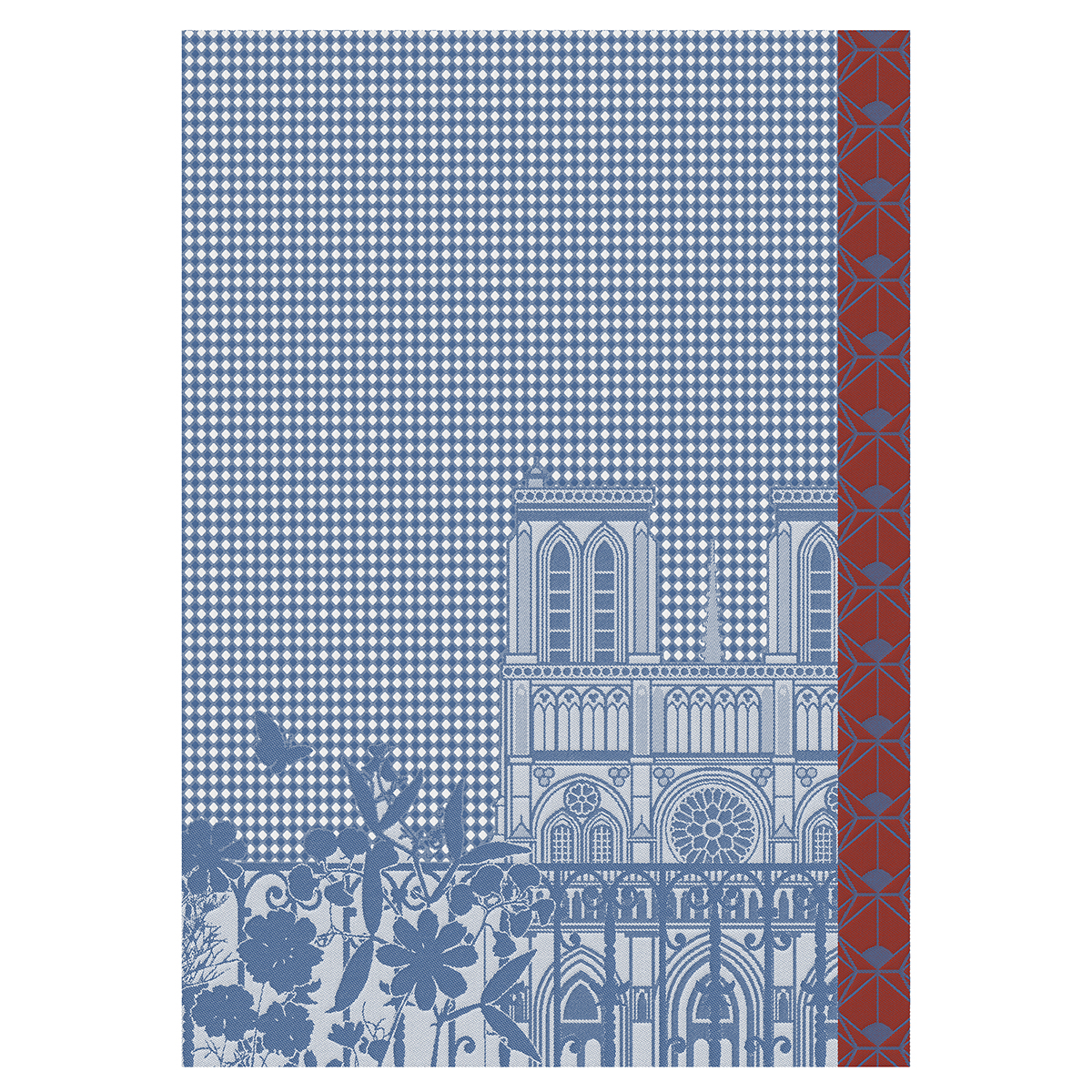 Essuie-mains en coton ciel 54 x 38 Essuie-mains en coton ciel 54 x 38