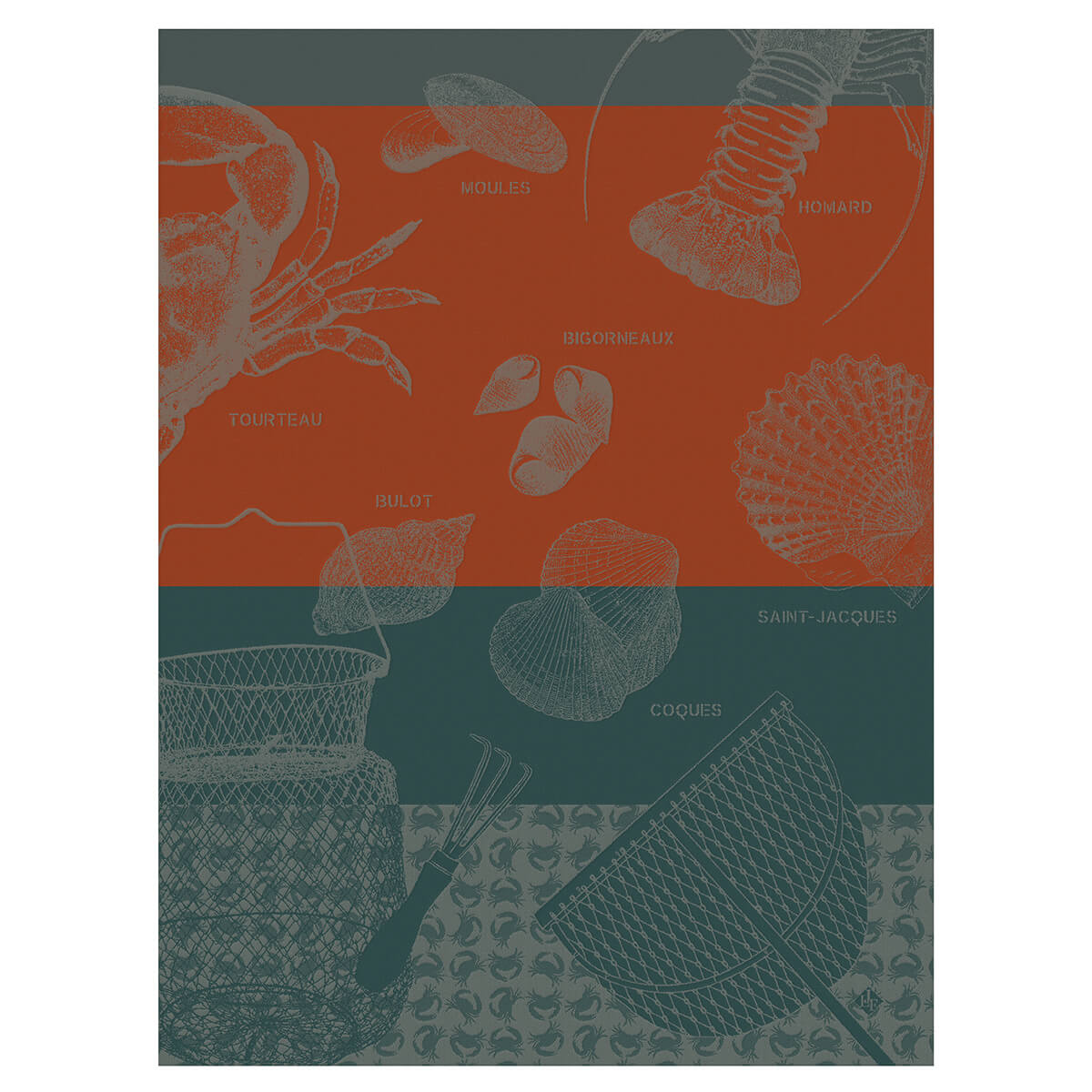 Torchon en coton filet 60 x 80 Torchon en coton filet 60 x 80