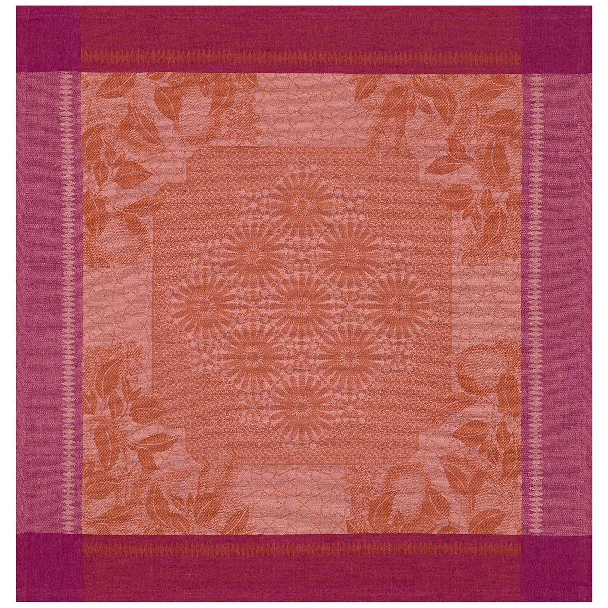Serviette en lin terracotta 58 x 58 Serviette en lin terracotta 58 x 58