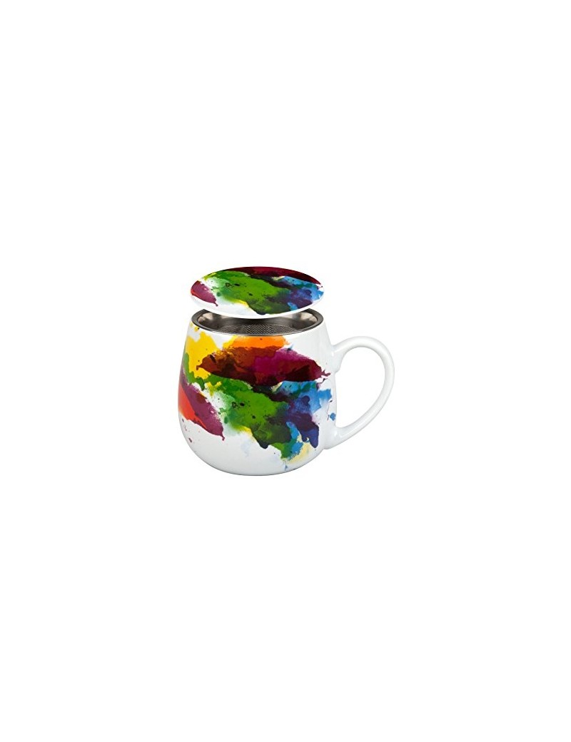 Mug snuggle avec filtre et couvercle desigual 420ml Mug snuggle avec filtre et couvercle desigual 420ml
