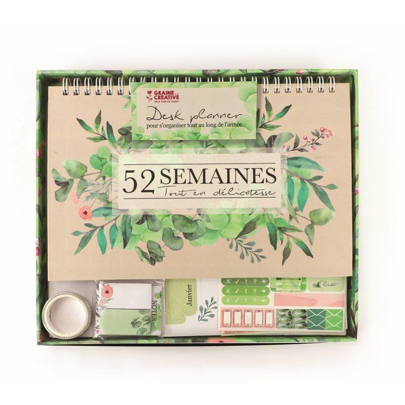 Desk planner thème botanique Desk planner thème botanique