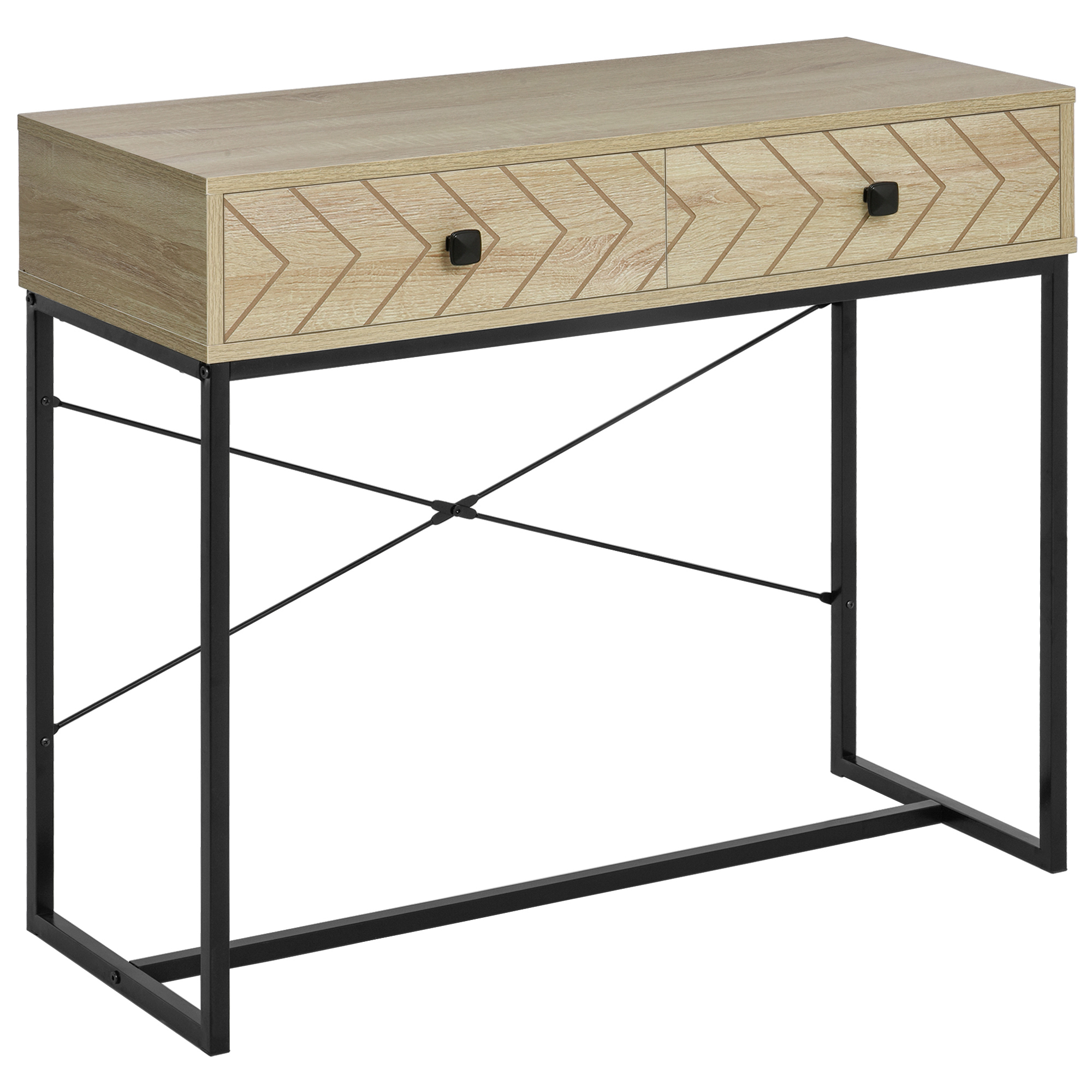Console industrielle 2 tiroirs