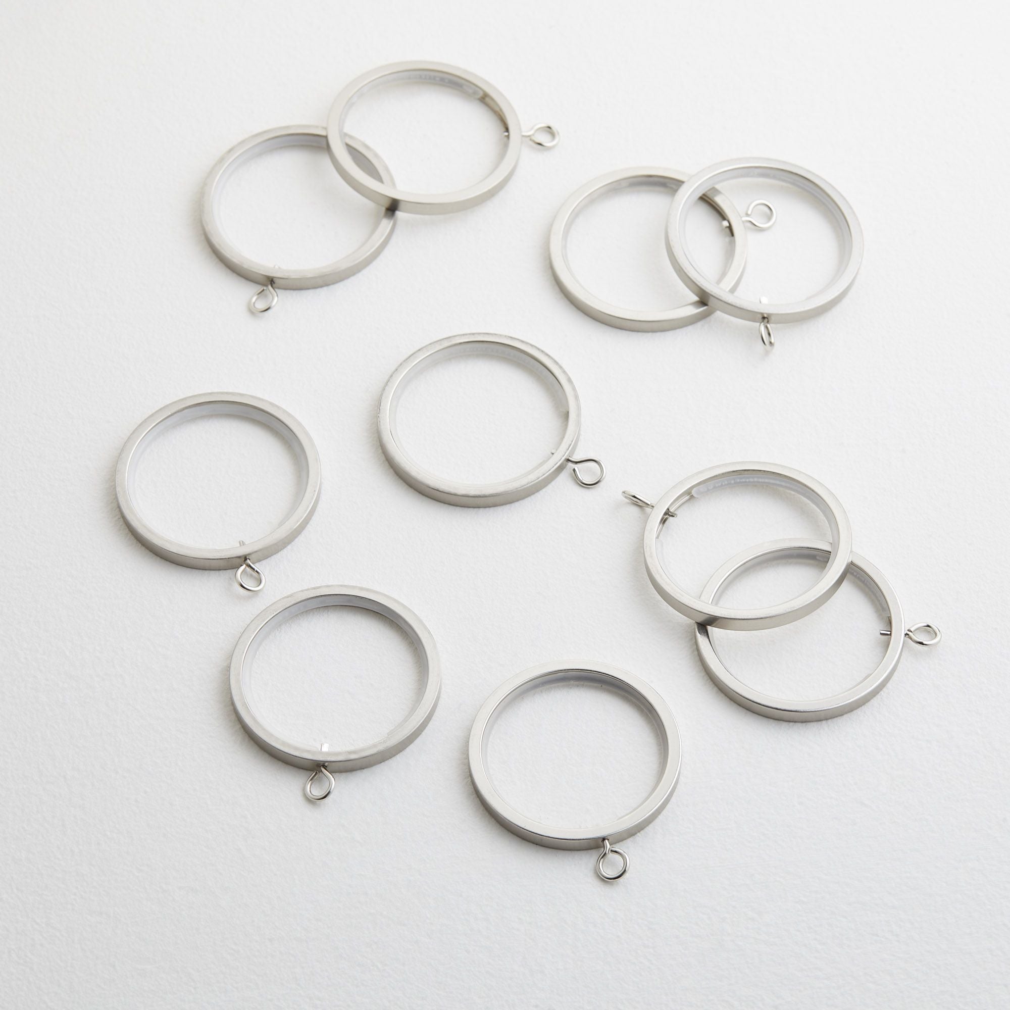 Anneau Ø1,9 cm Gris clair Anneau Ø1,9 cm Gris clair