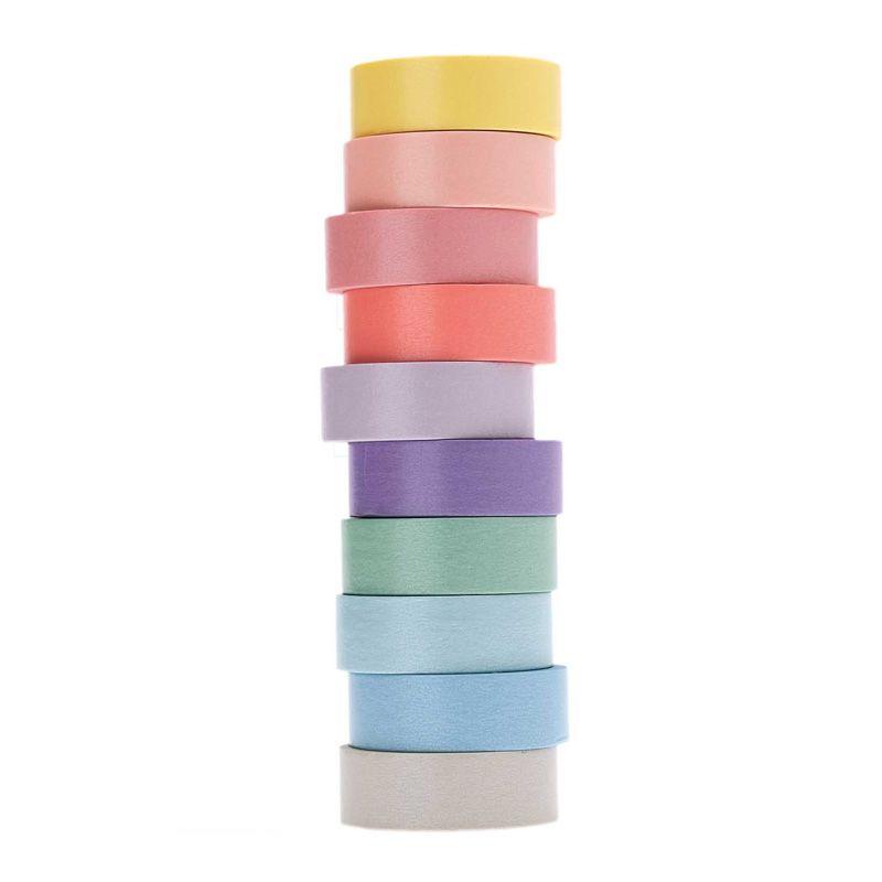 Masking tape pastel - Lot de 10 Masking tape pastel - Lot de 10