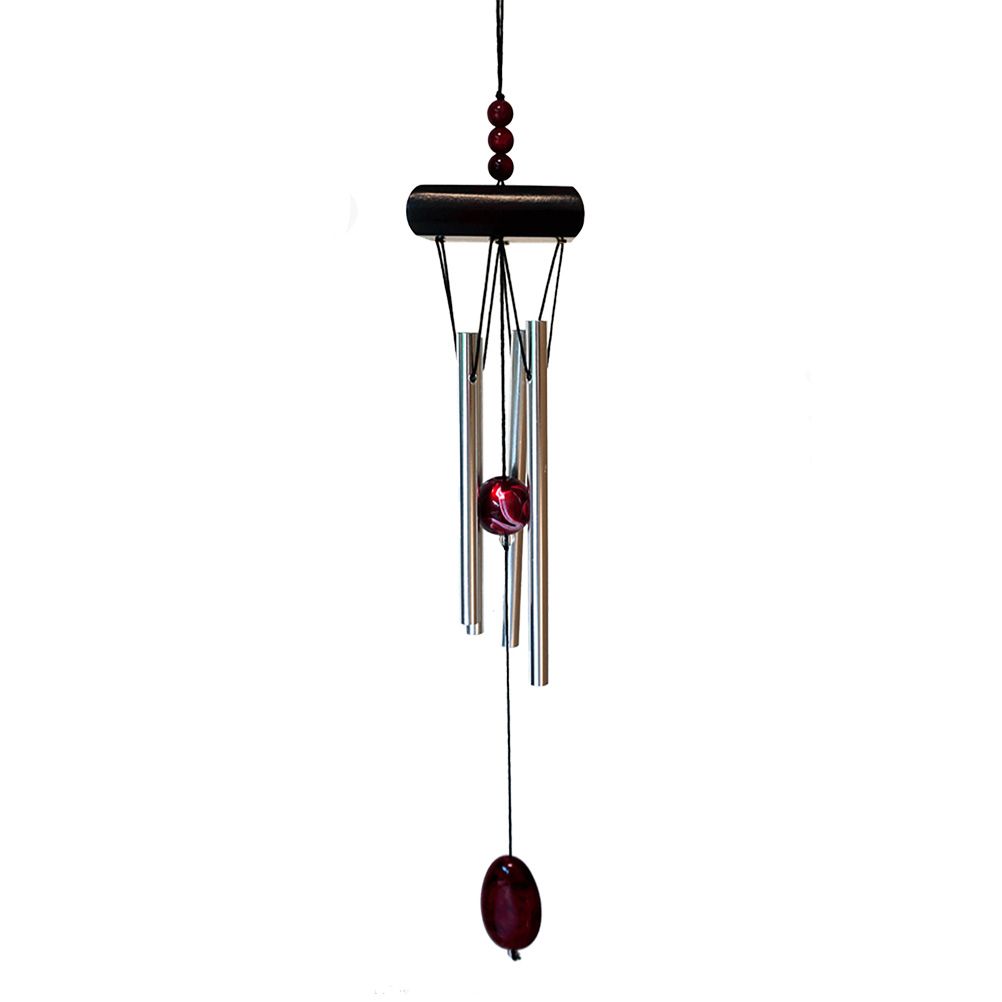 Carillon sonore en bois couleur acajou H40cm Carillon sonore en bois couleur acajou H40cm