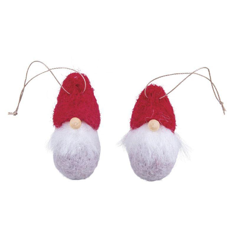 Lutins en feutre 5cm - Lot de 2 (photo) Lutins en feutre 5cm - Lot de 2
