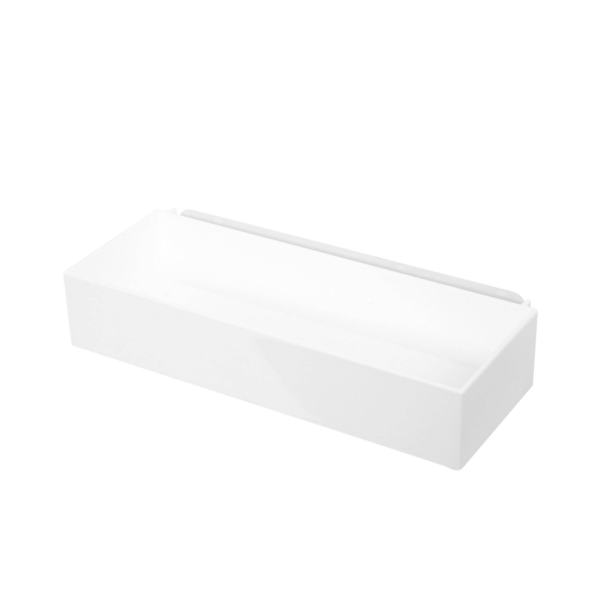 Boîte de rangement auto-adhésive 25,7x10,2cm Boîte de rangement auto-adhésive 25,7x10,2cm