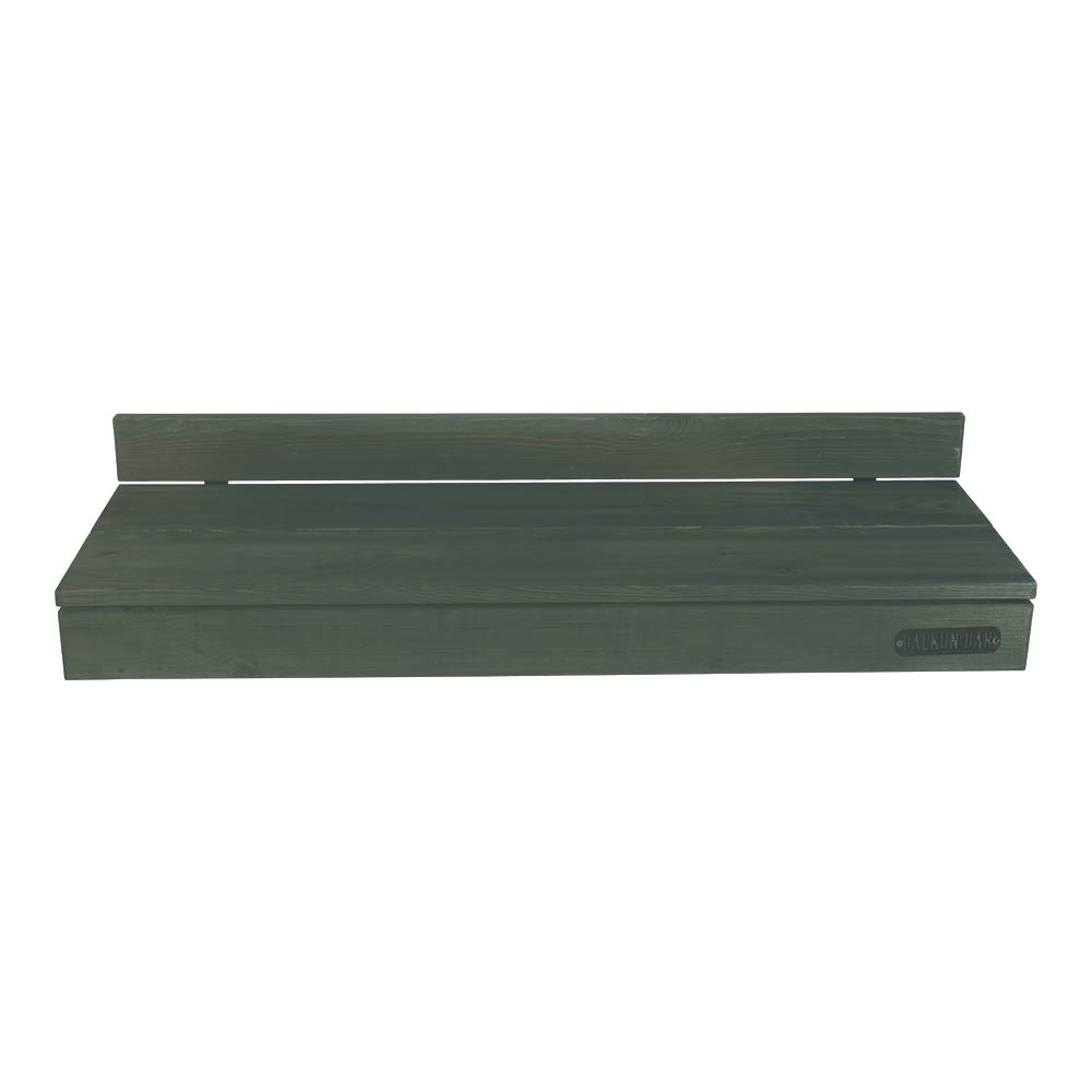 Bar table pour balcon en pin bleu balustrade épaisse