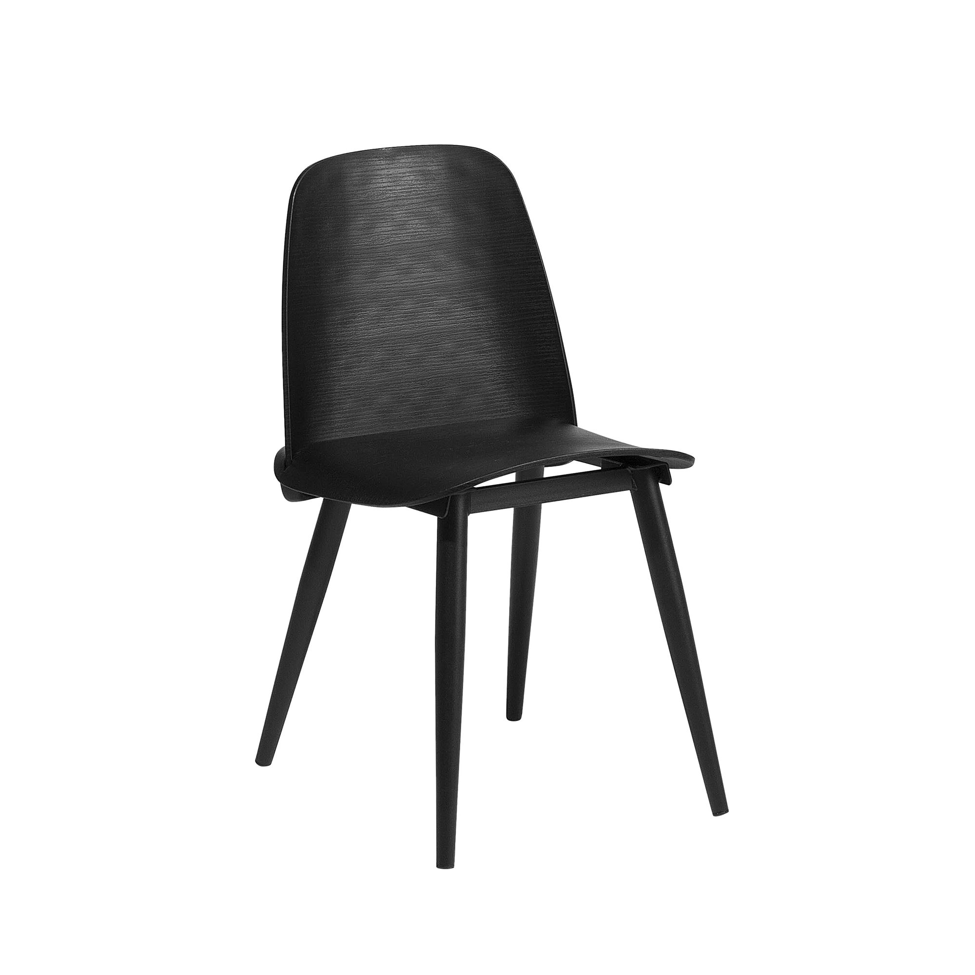 Chaise de salle à manger noire (photo) Chaise de salle à manger noire