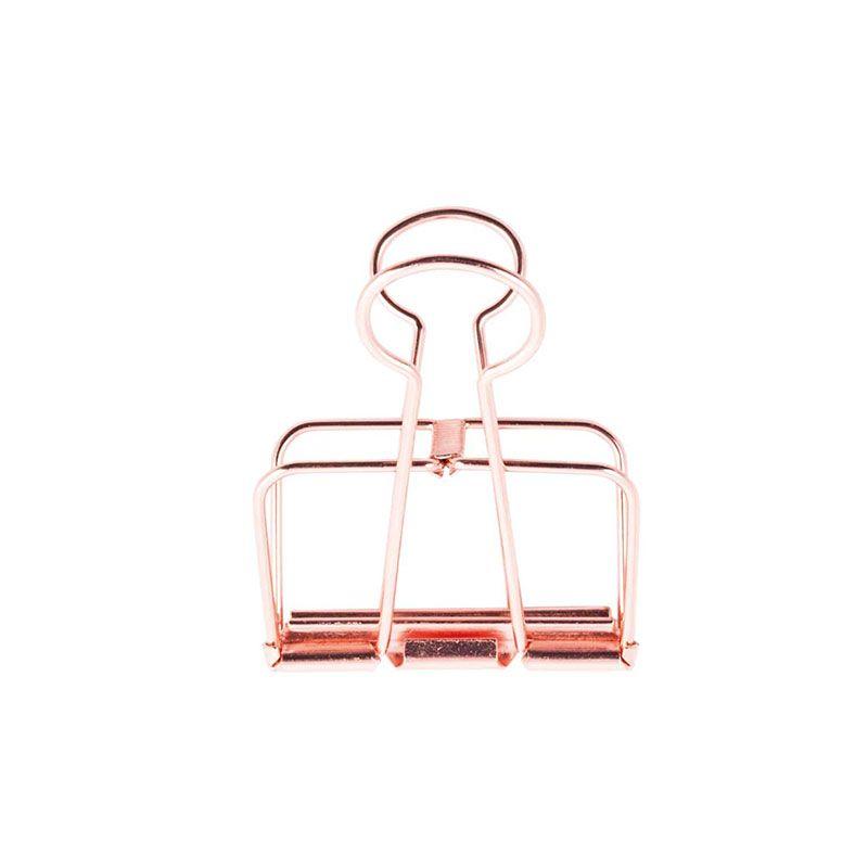 Pinces double-clip cuivré 19mm - Lot de 6 Pinces double-clip cuivré 19mm - Lot de 6