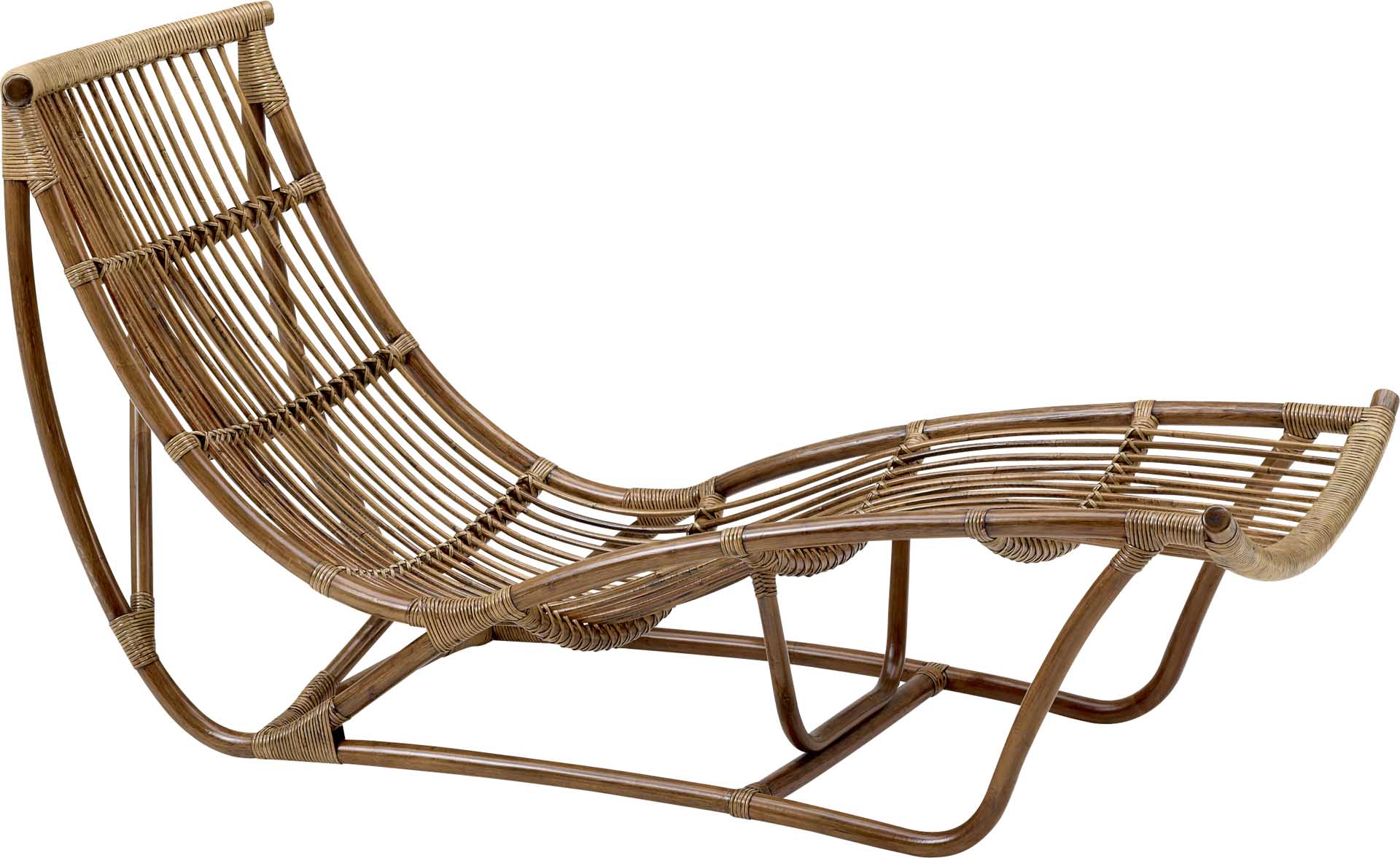 Fauteuil repos en rotin antique Fauteuil repos en rotin antique