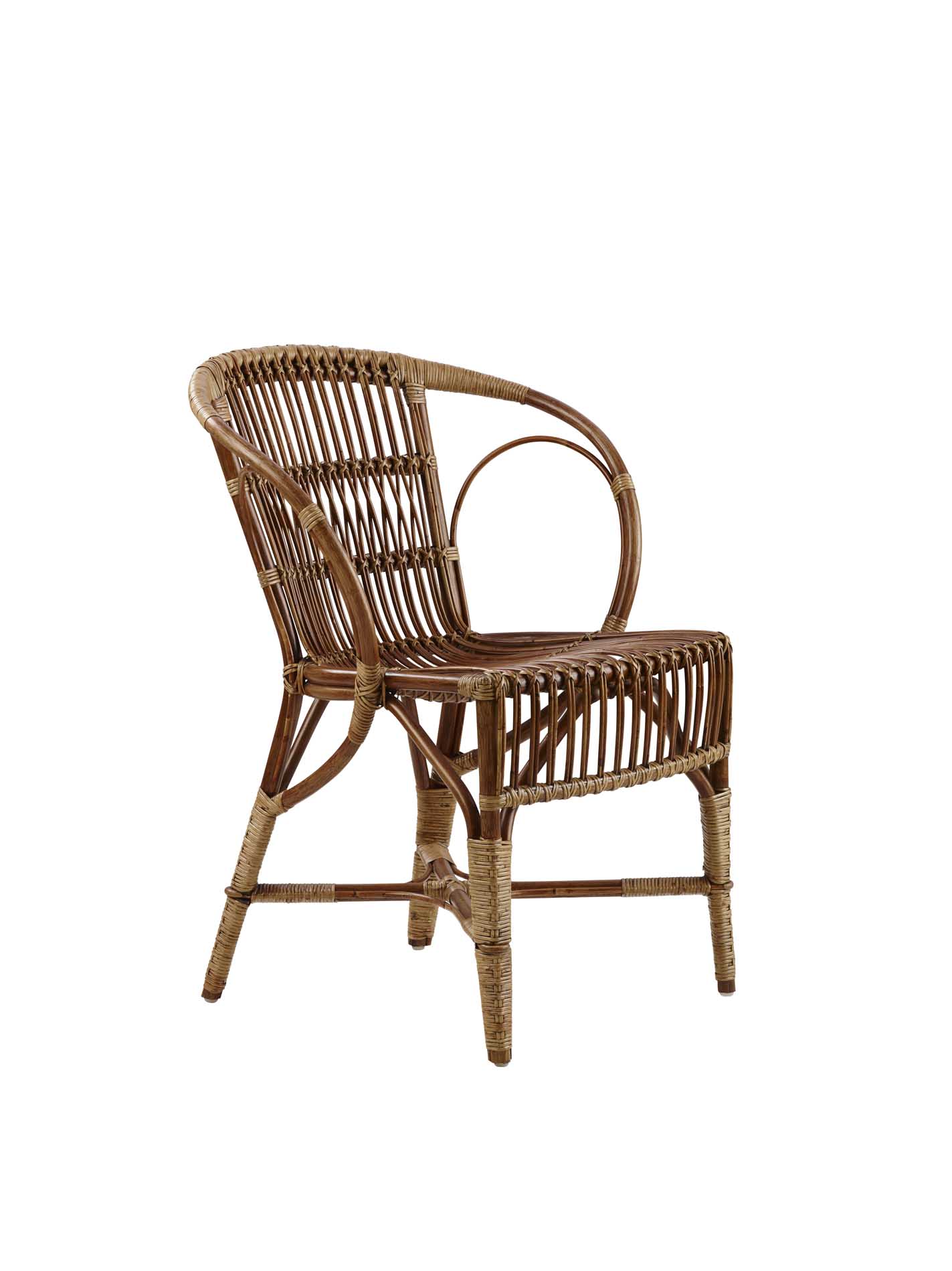 Chaise repas en rotin antique Chaise repas en rotin antique