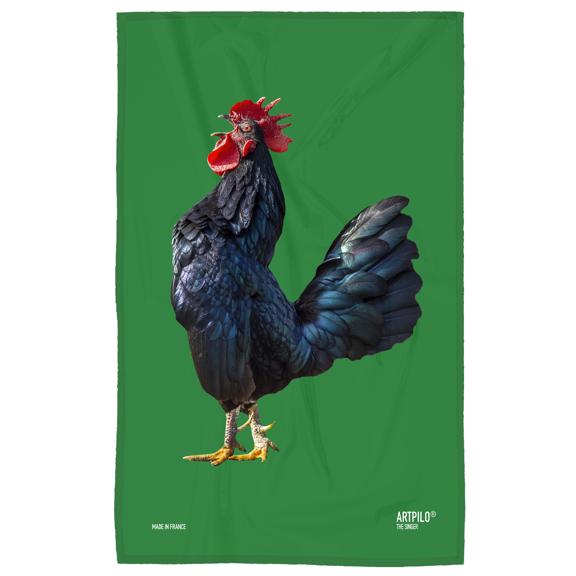 Torchon Coton Vert Pur 47x74 Torchon Coton Vert Pur 47x74