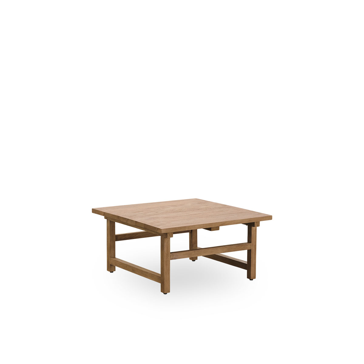 Table basse carrée en teck Table basse carrée en teck
