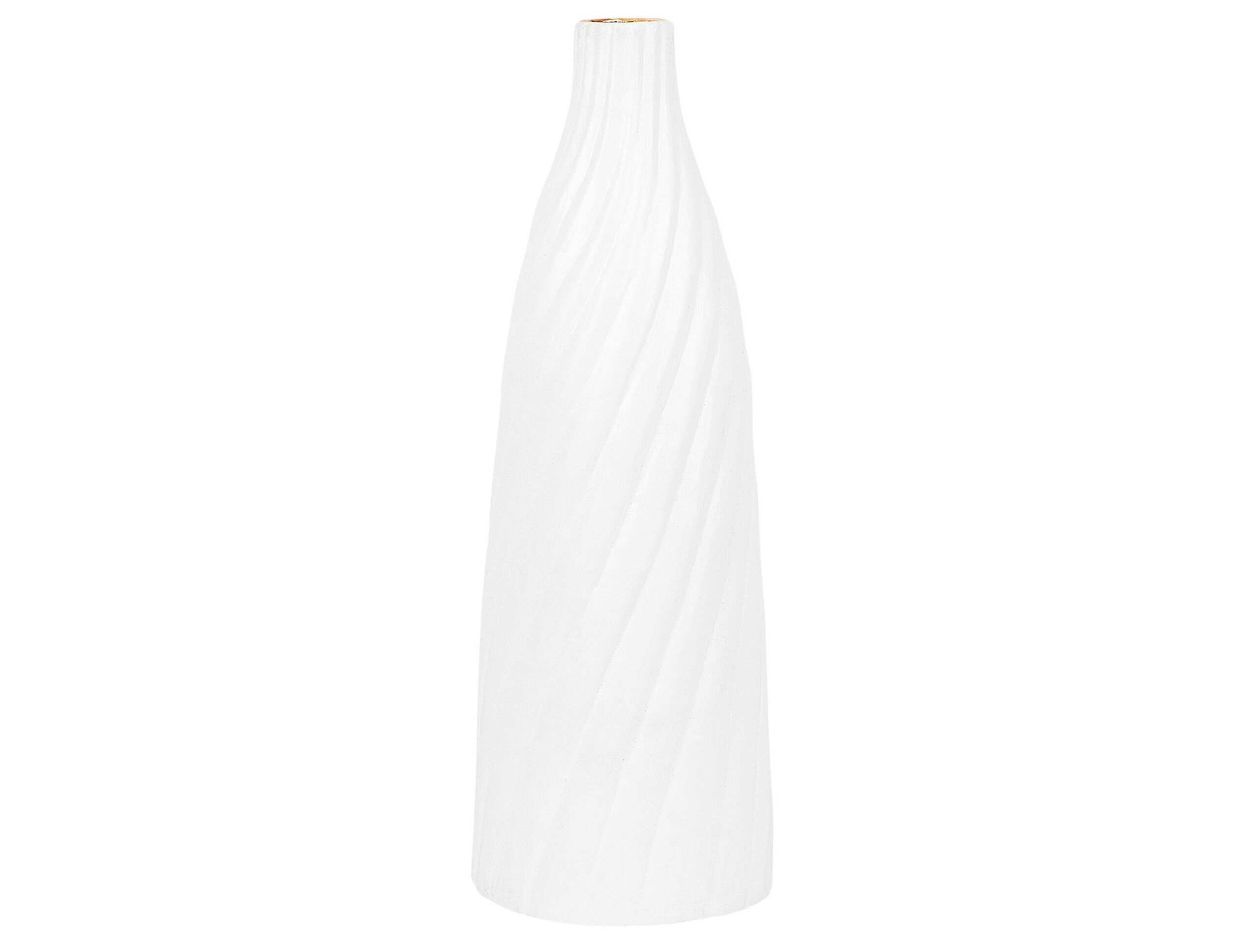 Vase décoratif blanc 45 cm