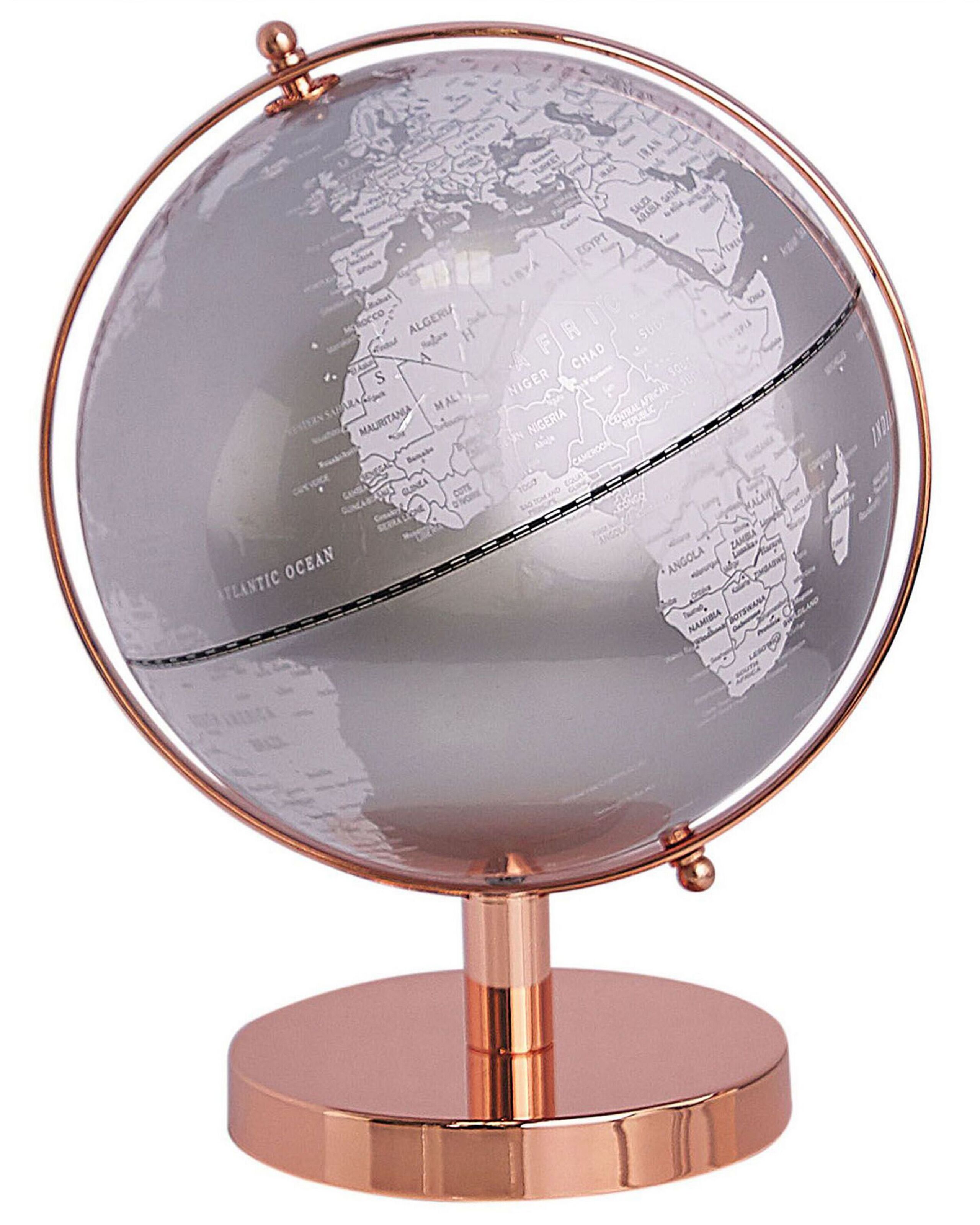 Globe argenté H28cm (photo) Globe argenté H28cm