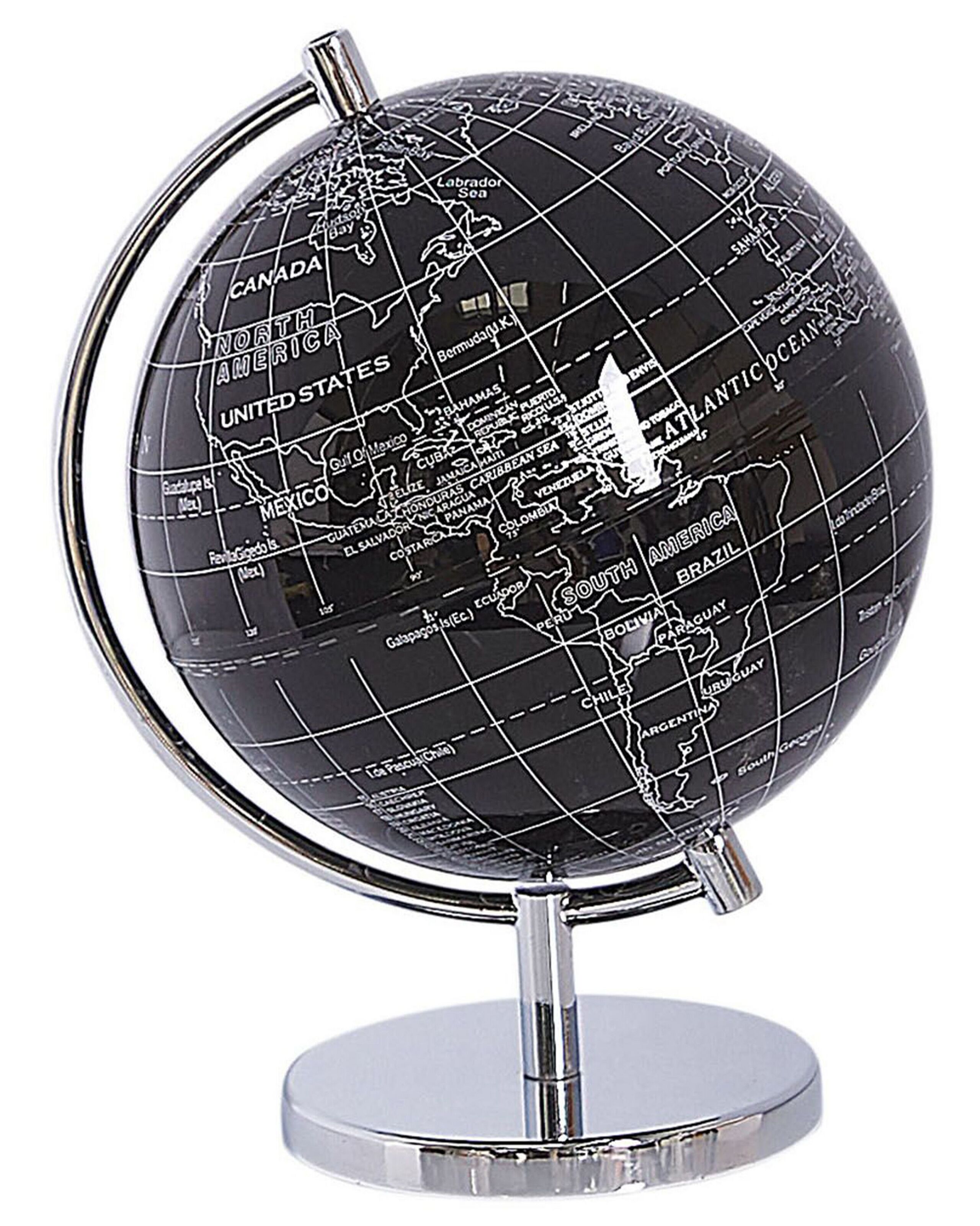 Globe 20 cm noir (photo) Globe 20 cm noir