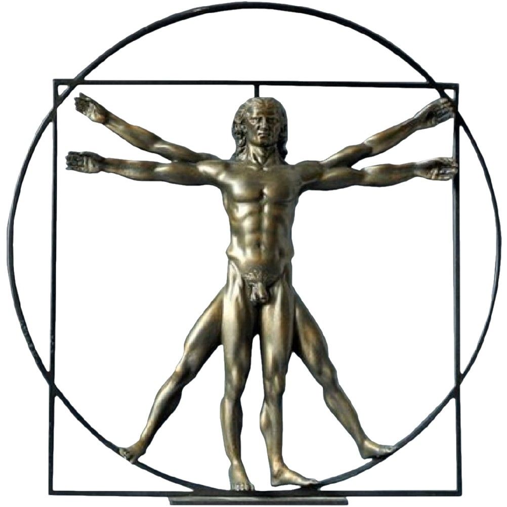 Statuette Léonard de Vinci H22cm Statuette Léonard de Vinci H22cm