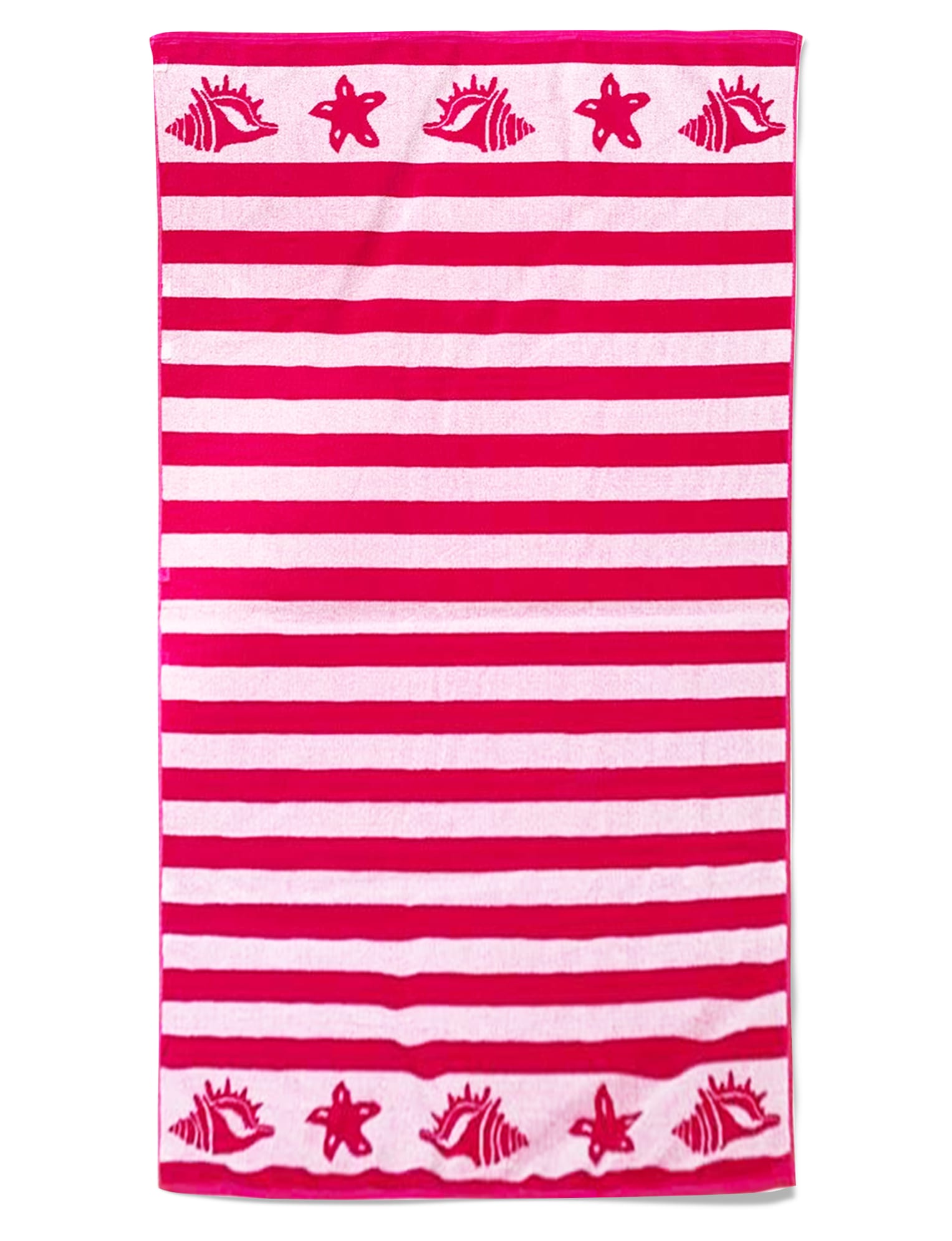 Serviette de plage éponge velours rose hakuna 90 x 170