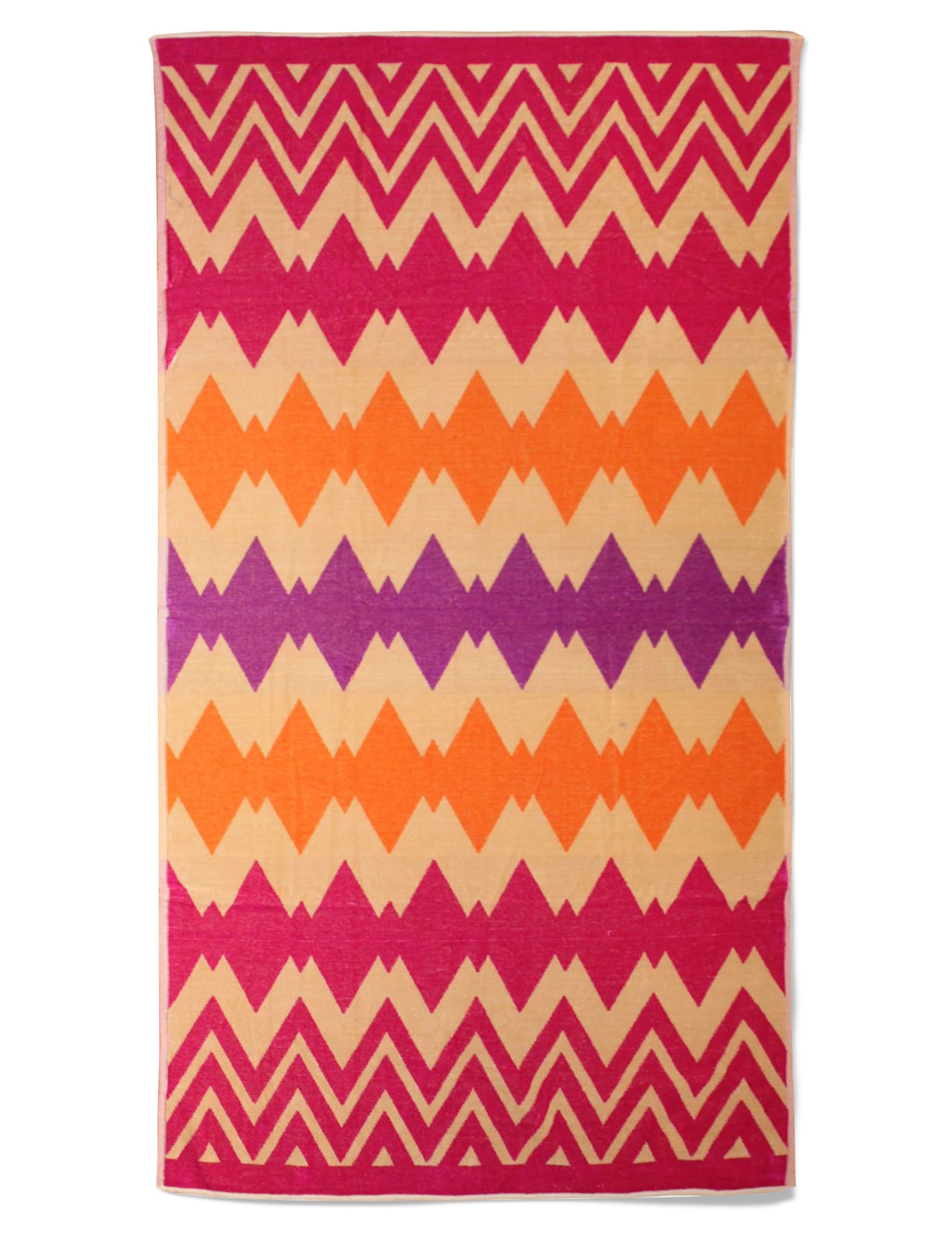 Serviette de plage éponge velours rose arniston 90 x 170 Serviette de plage éponge velours rose arniston 90 x 170
