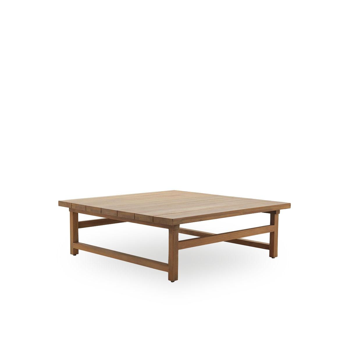 Table basse carrée en teck Table basse carrée en teck