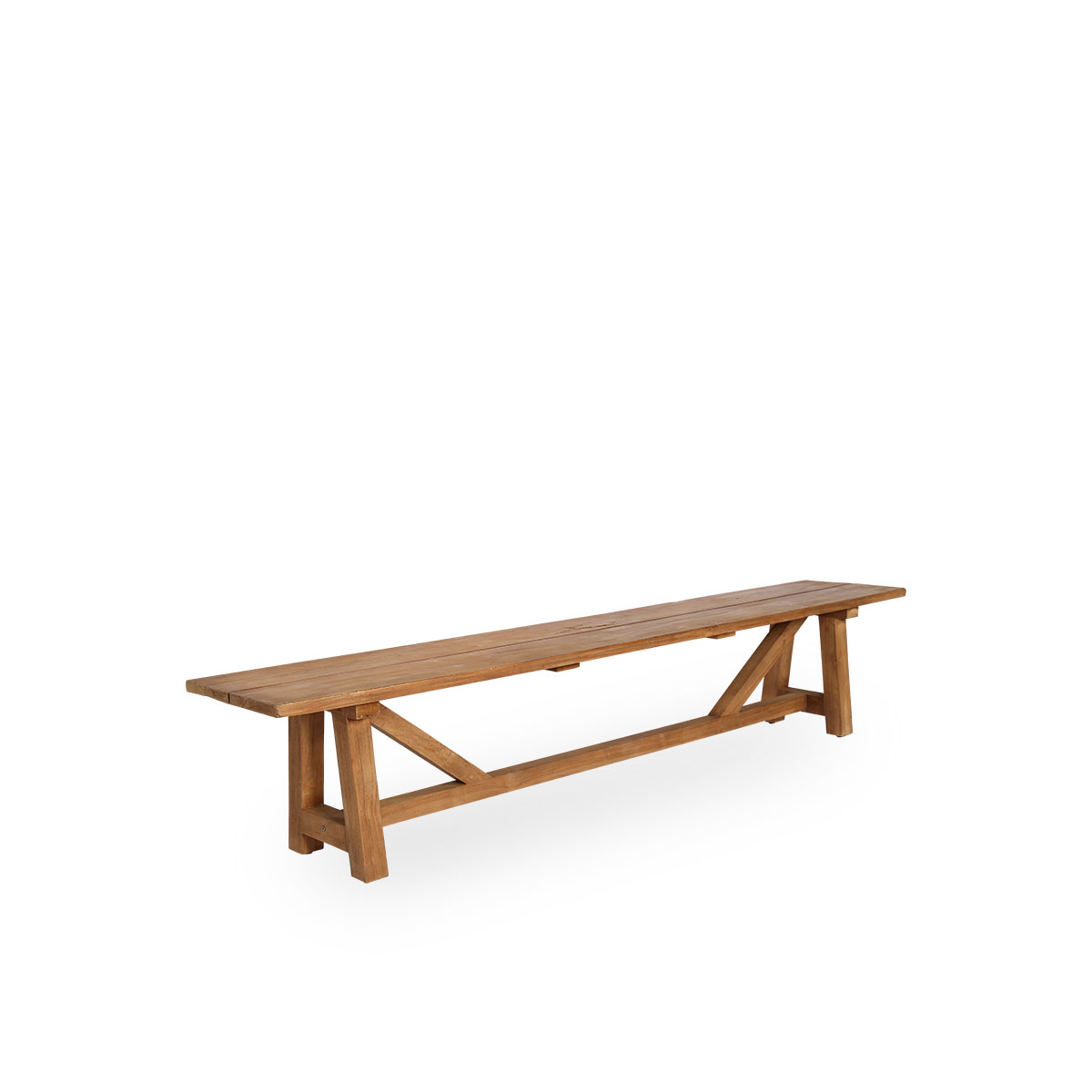 Banc pour 4 places en teck