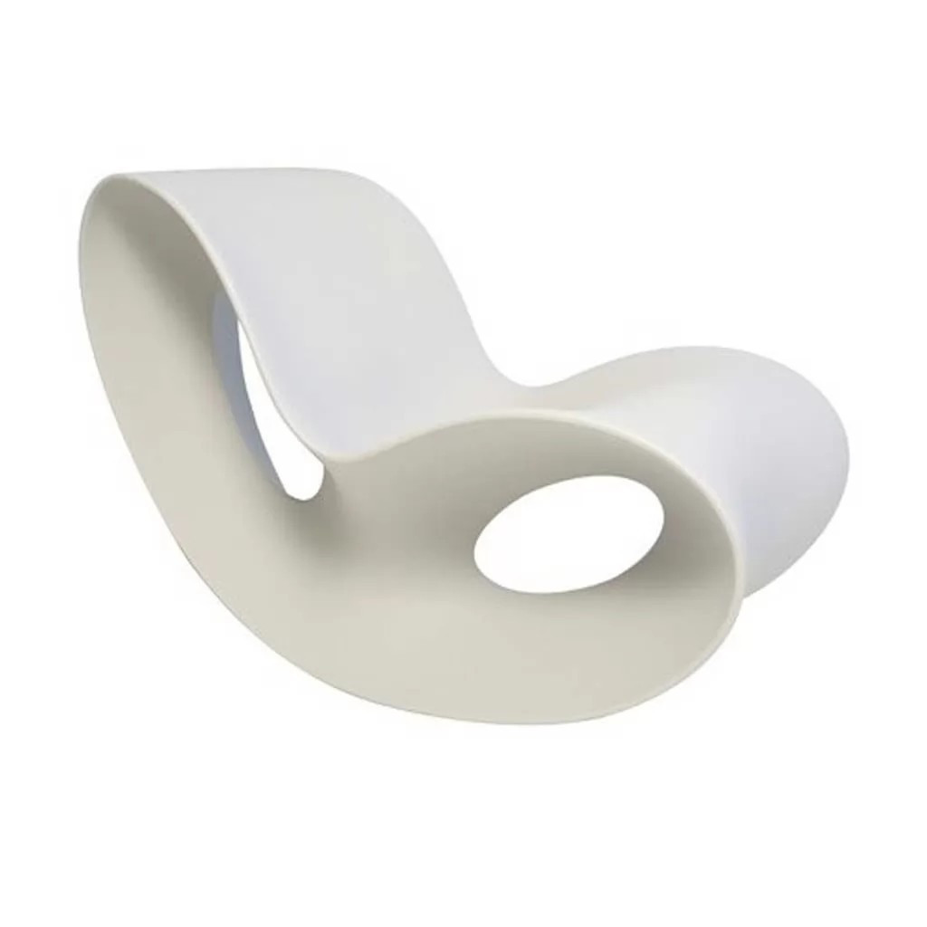 Fauteuil In and Out blanc satin