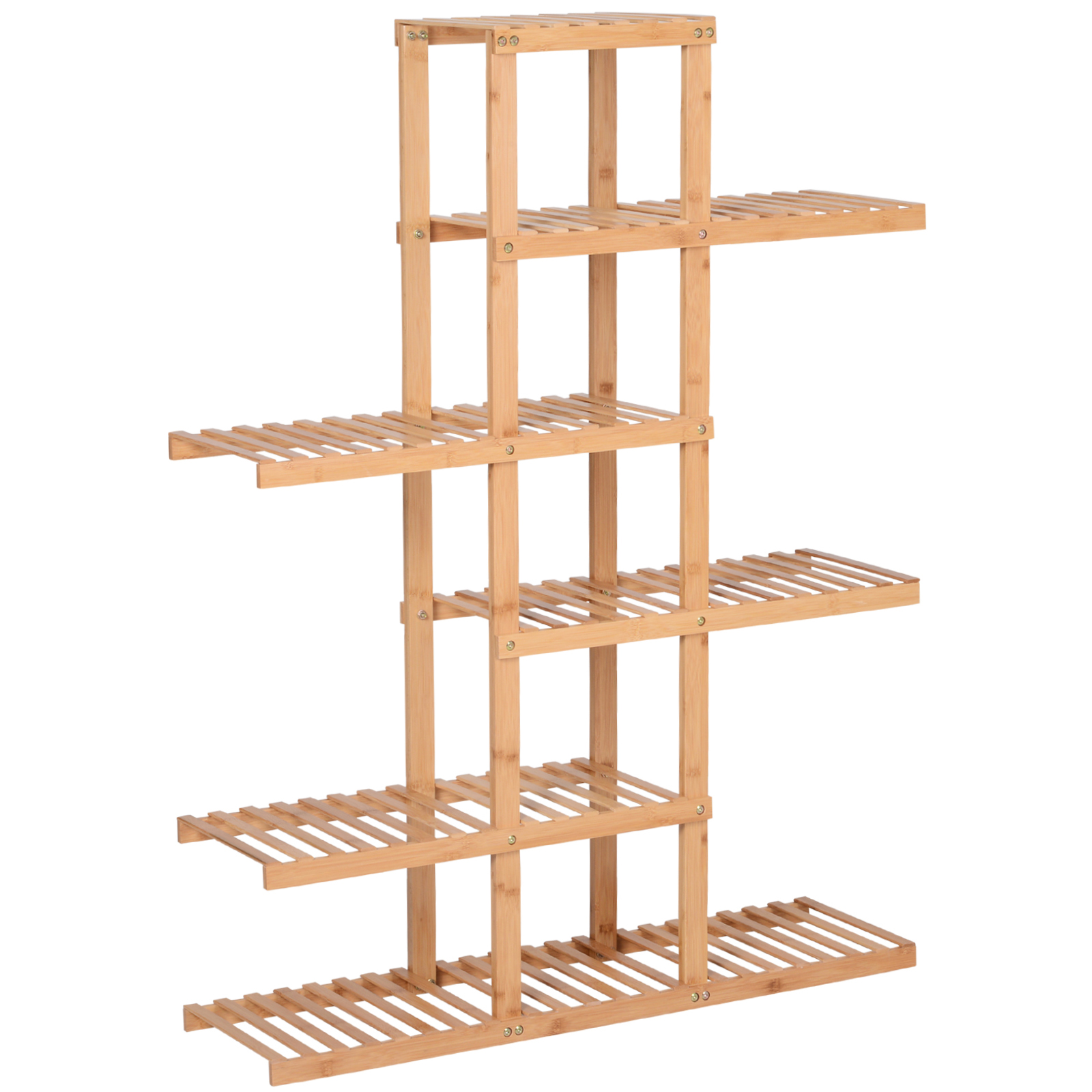 Etagère en bambou de salle de bain (photo) Etagère en bambou de salle de bain