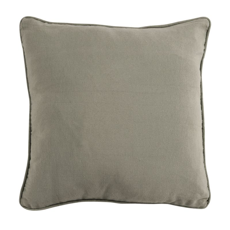 Coussin en polycoton taupe 40x40 Coussin en polycoton taupe 40x40