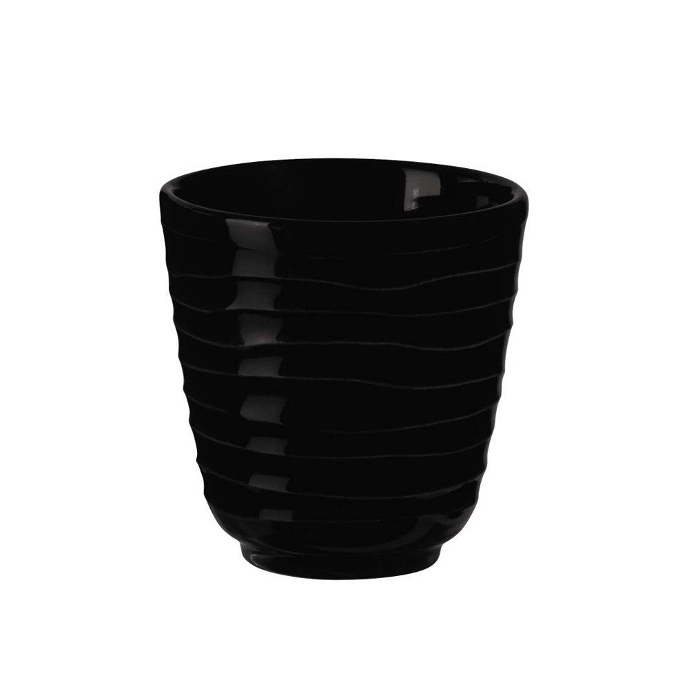 Tasse à expresso noire 0,75cl Tasse à expresso noire 0,75cl