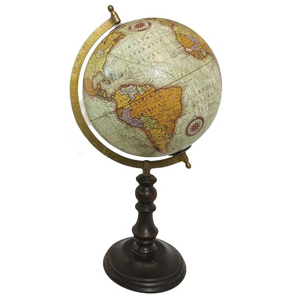Décoration globe terrestre H40cm Décoration globe terrestre H40cm