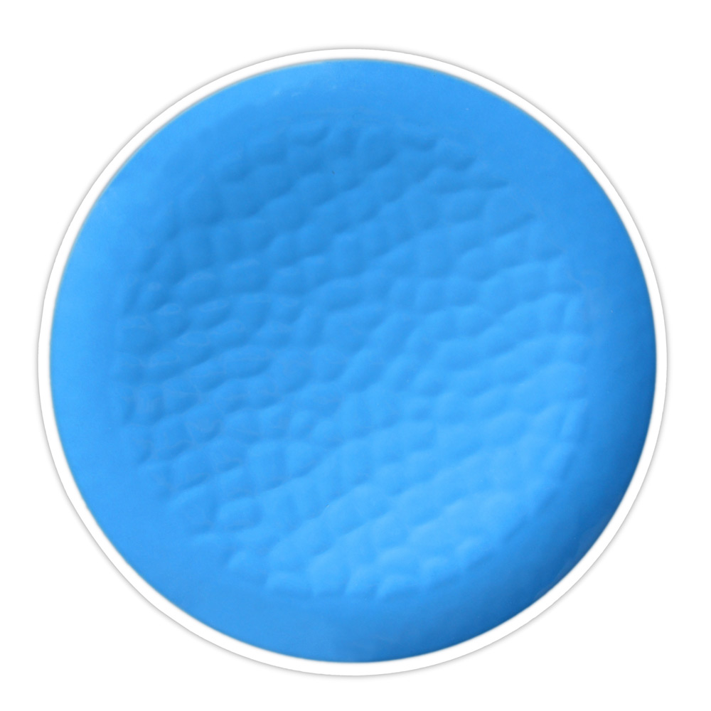Assiette à dessert bleue 23 cm - Lot de 2 Assiette à dessert bleue 23 cm - Lot de 2