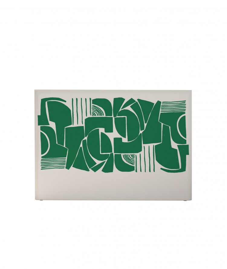 Tête de lit avec housse Vert 140 cm Tête de lit avec housse Vert 140 cm