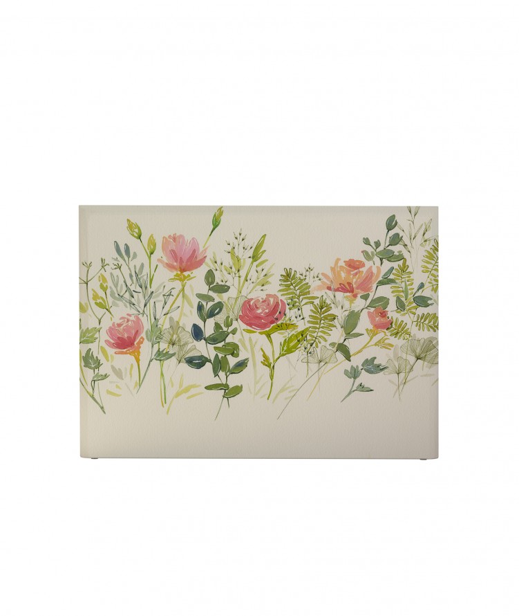 Tête de lit avec housse Rose 140 cm Tête de lit avec housse Rose 140 cm